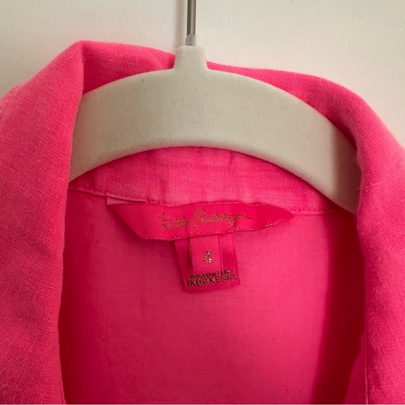 Lilly Pulitzer Linen Button Down Dress - Picture 5 of 7
